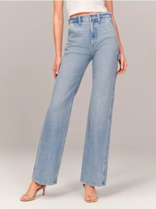 Abercrombie & Fitch Denim - Abercrombie & Fitch The 90’s Relaxed Jean High Rise Carpenter Style